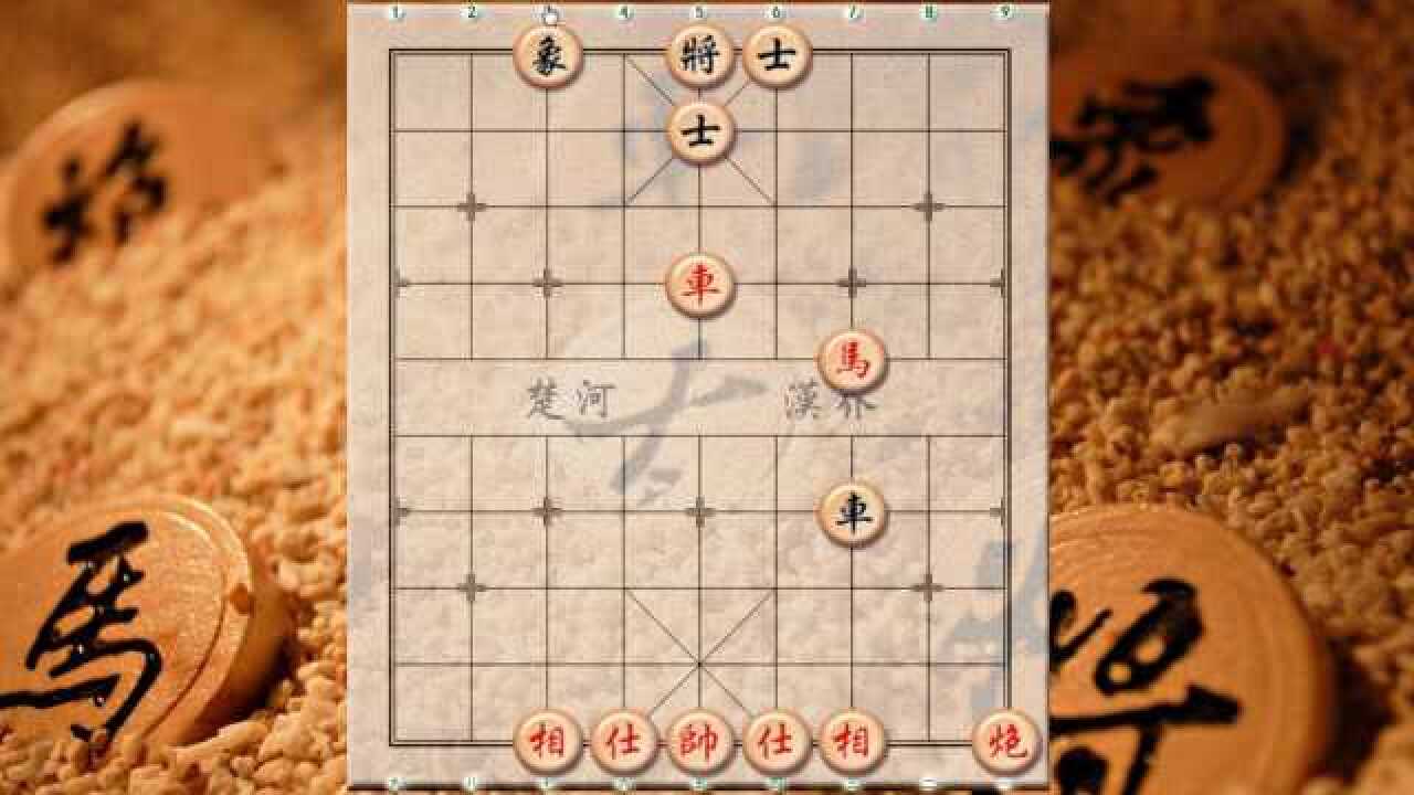 象棋基本杀法4:挂角马杀法,什么是挂角马,挂角马又叫士角马