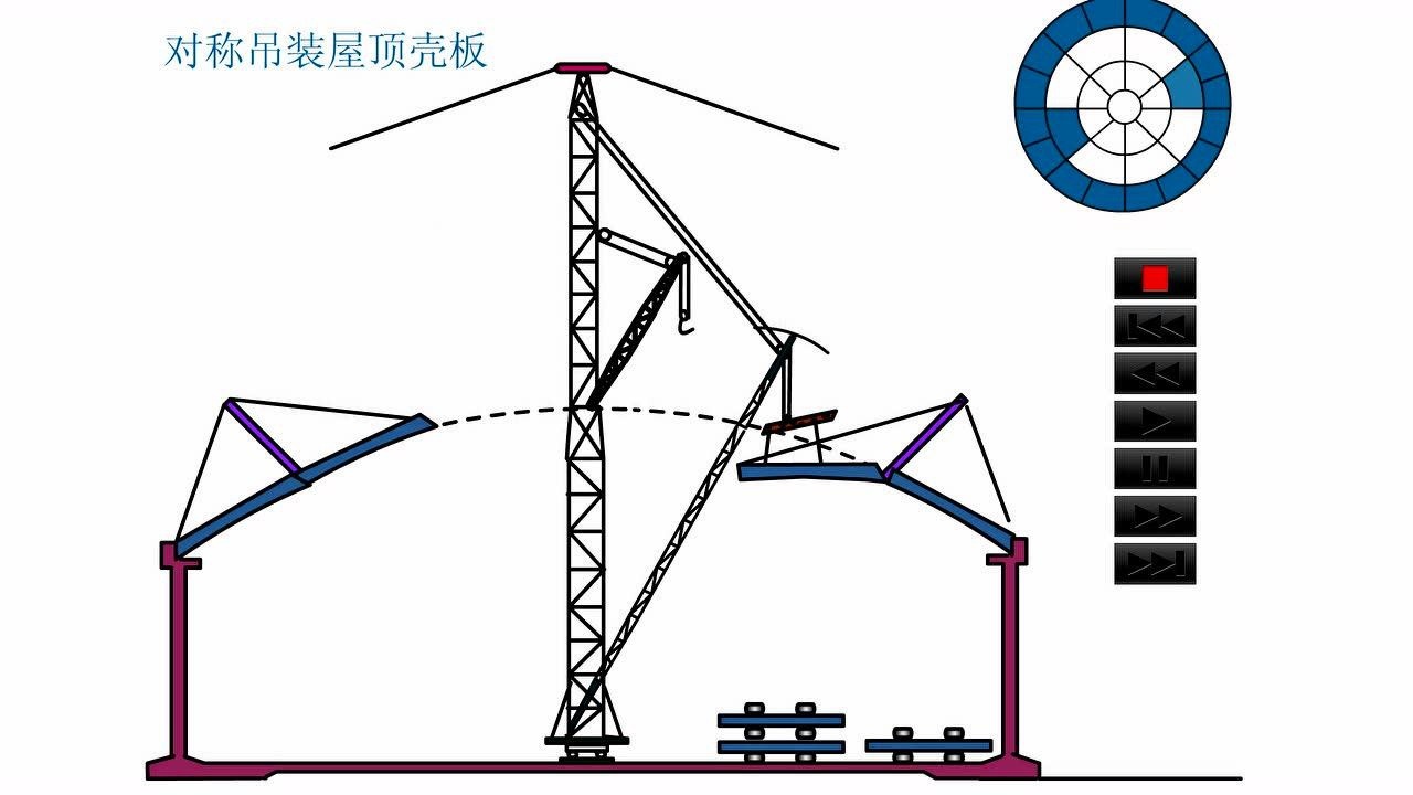 078桅杆式起重机吊装