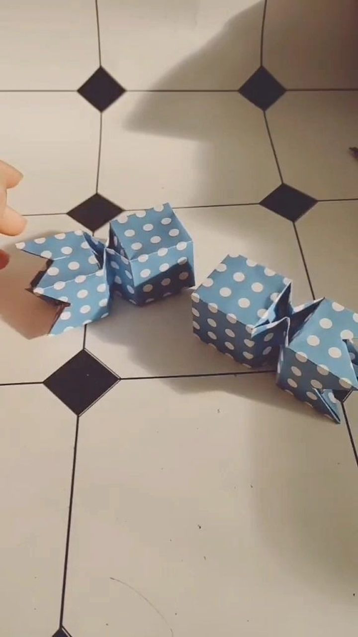 手工制作!糖果盒子