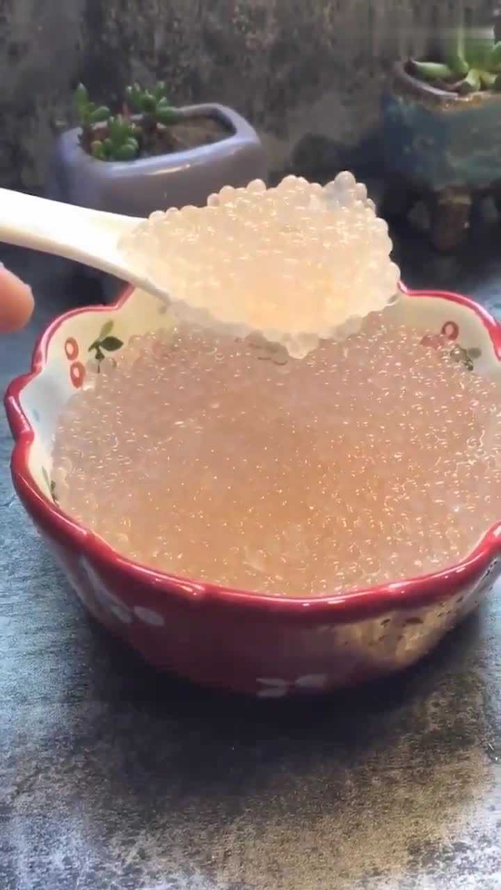 这样煮西米,晶莹剔透,q弹爽滑,做法简单!