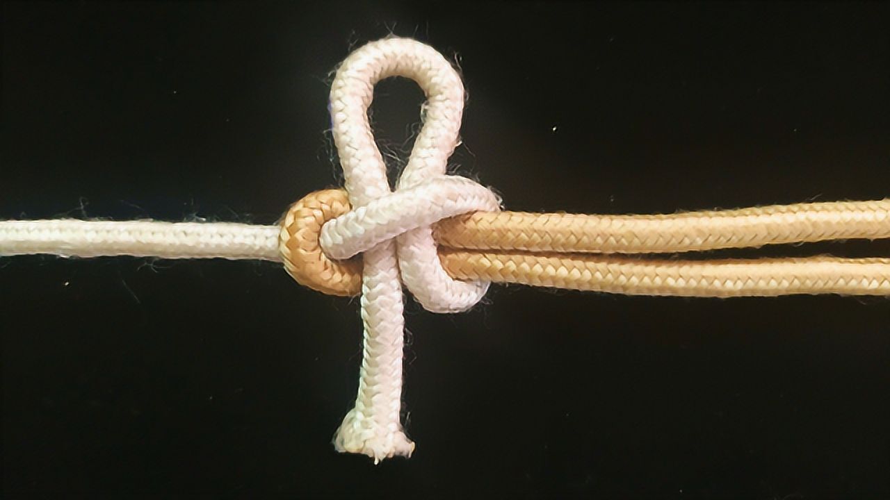 单项穿插式绳结的打法!