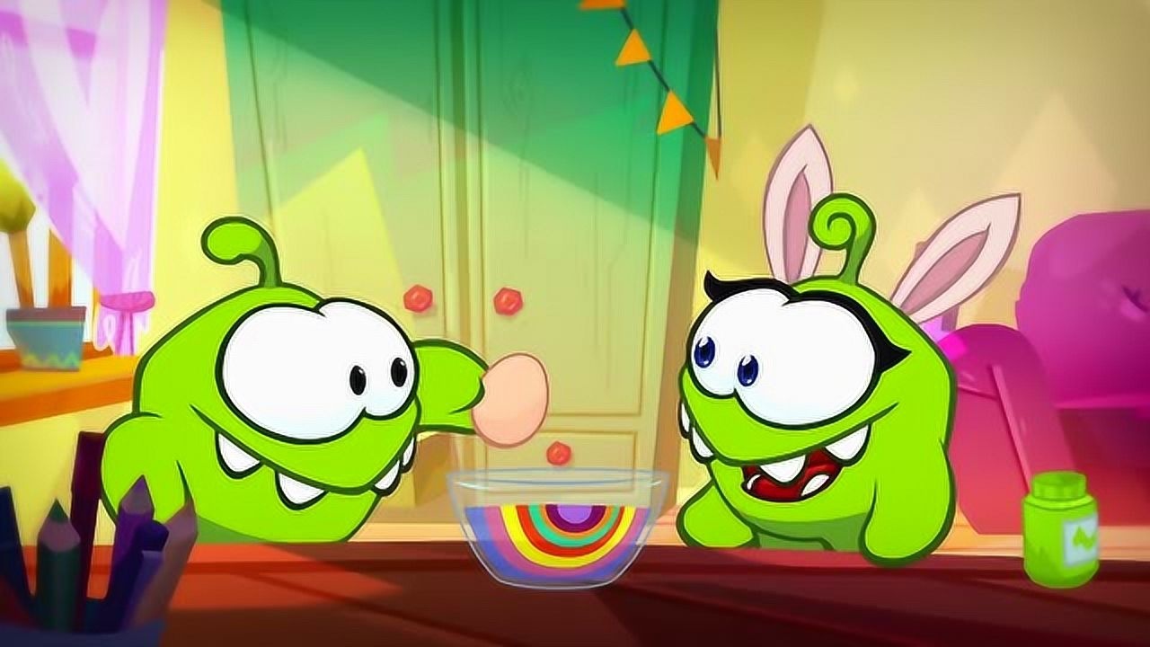 奥姆的故事奥姆把所有颜色都放在一个碗里面它在做什么啊