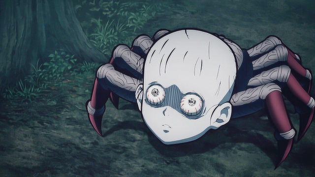 人面蜘蛛鬼袭来,这蜘蛛还长人脸了,善逸高帅不看后悔