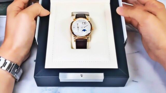 开箱:朗格LANGE 1系列腕表,玫瑰金色简直“美哭”!