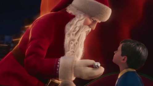 圣诞节当天，小男孩第一个被圣诞老人送礼物，谁知竟要了一个铃铛