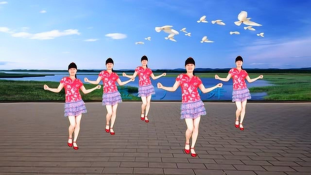 广场舞《潇洒走一回》老歌新跳,动感时尚现代舞步_高清1080P在线观看平台_腾讯视频