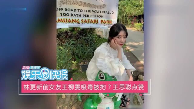 林更新前女友王柳雯被爆吸毒被拘?接下来王思聪更是深夜