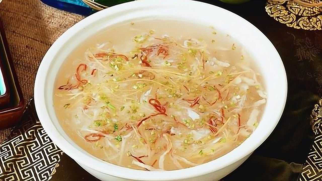 烹饪大师杨定初教您做杭州名菜宋嫂鱼羹鲜到流口水快来学