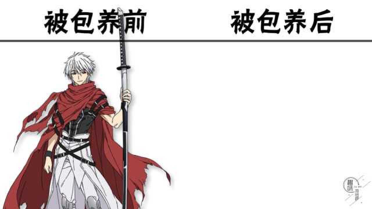 离人巴赫被包养前vs被包养后,穿上厚厚的貂皮大衣,这样多有气势