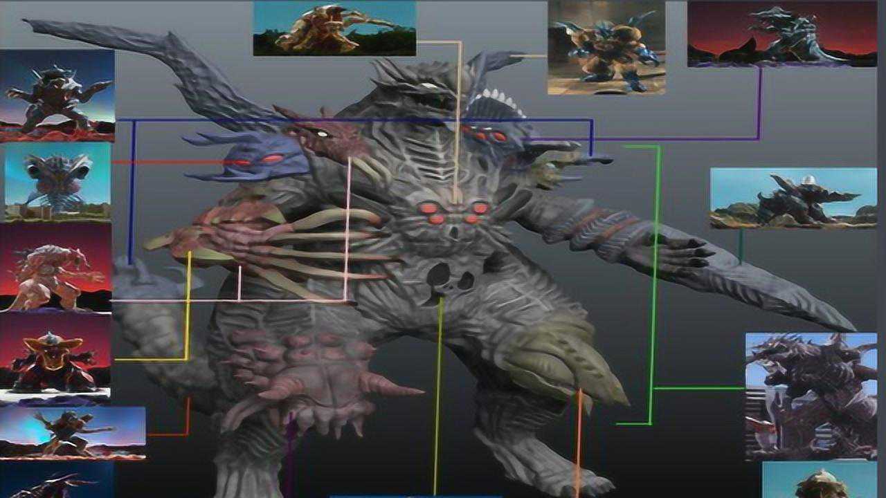 奥特曼中的十大终极合体怪兽,让奥特曼知道什么叫做绝望!