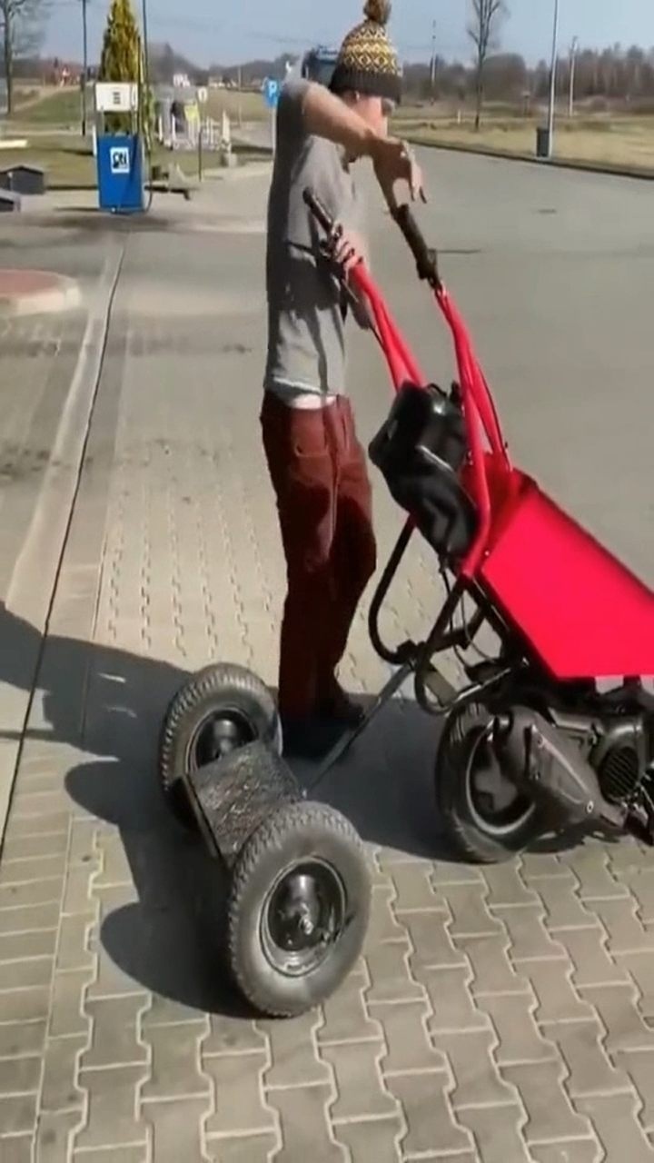 这是我见过最强的手推车天子驾二代顶配