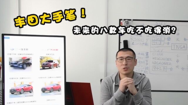 丰田一大波新车 SUV/MPV全曝光 这次收您什么“税”?