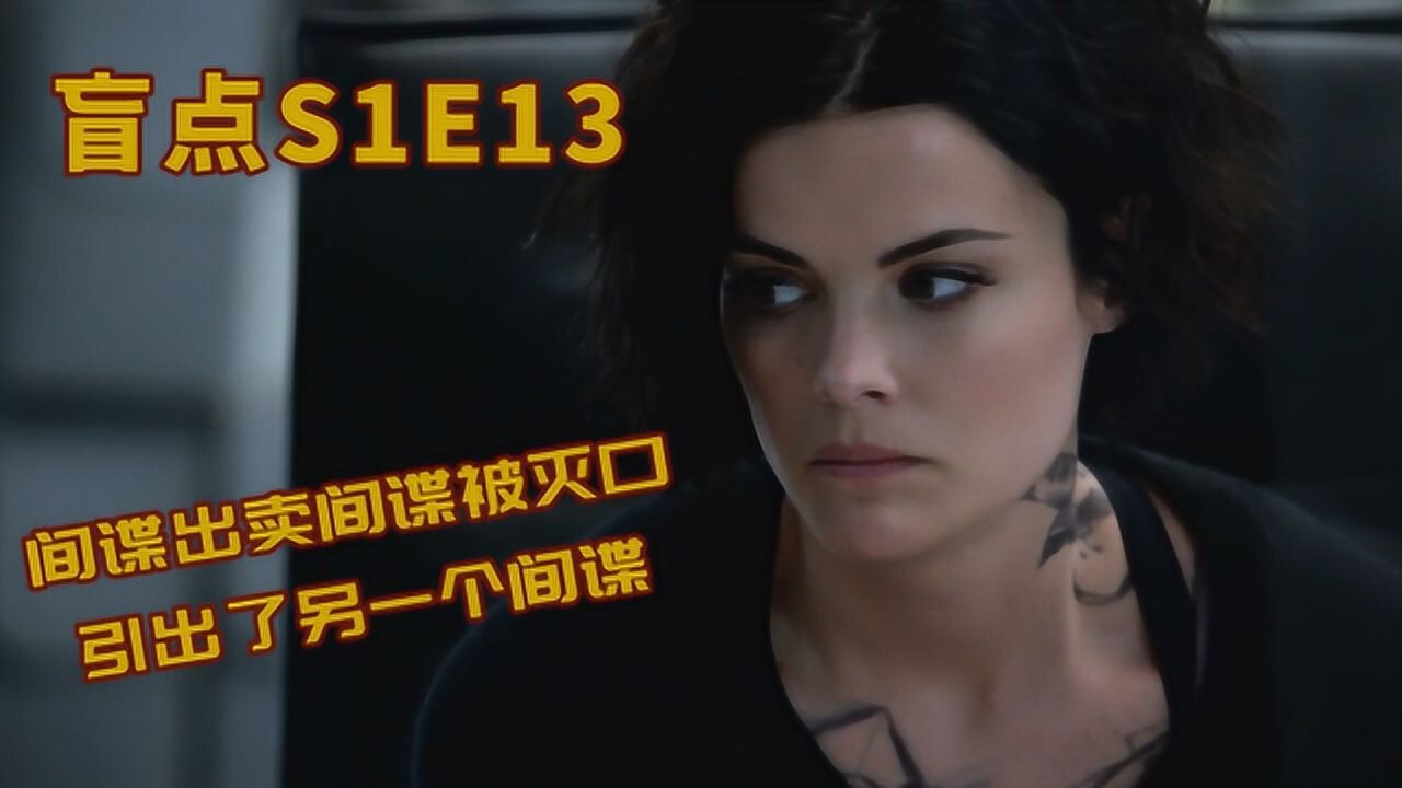 美剧《盲点》1-13，间谍出卖间谍被灭口，引出了另一个间谍！_高清