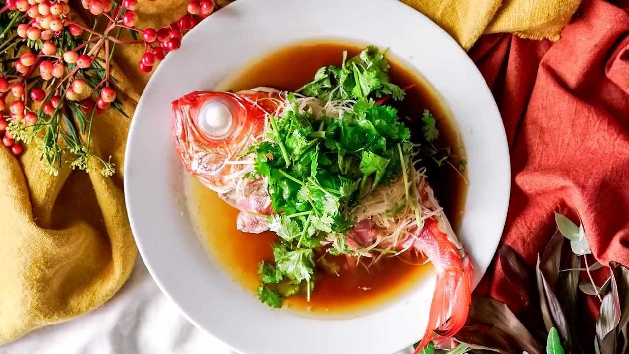 金目鲷酒蒸清蒸