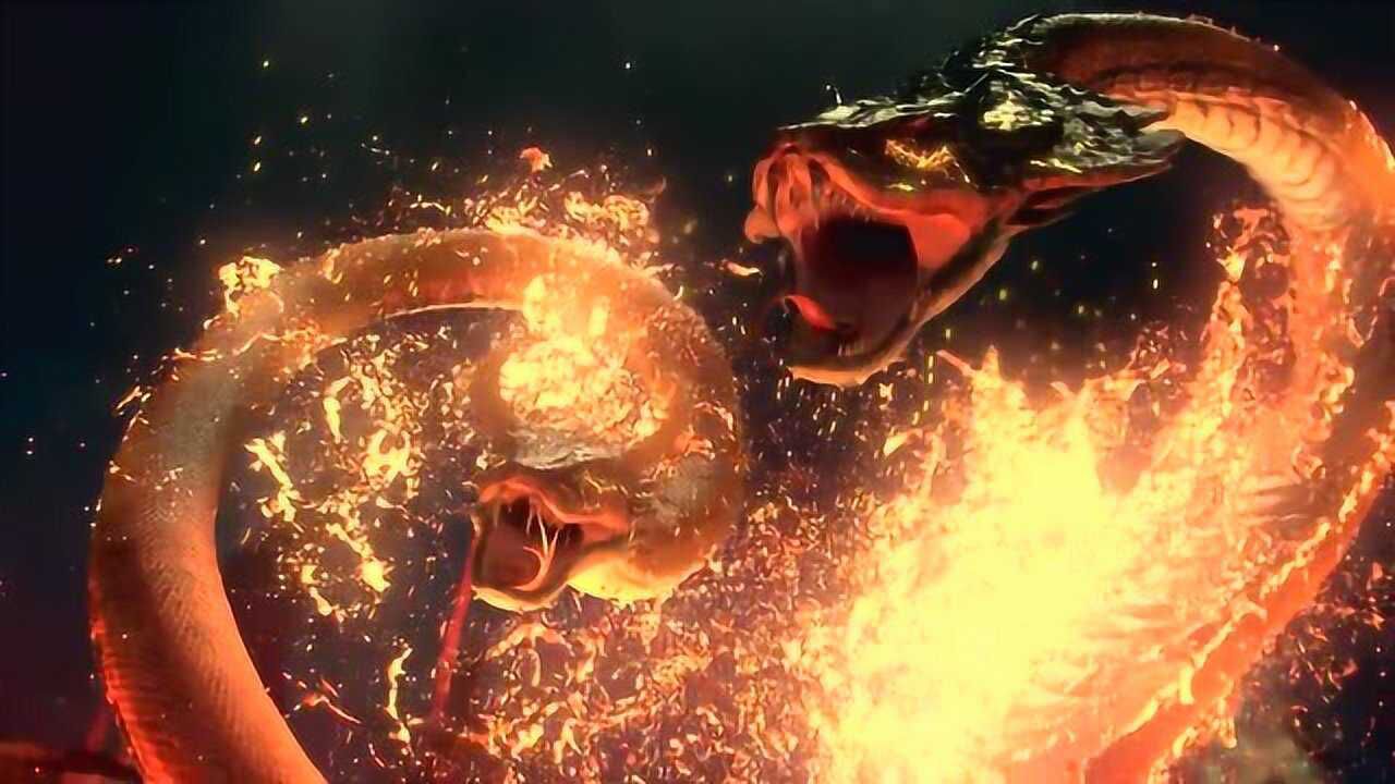 斗破苍穹岩浆里面居然还有两头巨龙