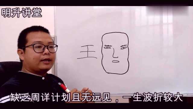 做事缺乏周详计划且无远见,一生波折较大的人的面相