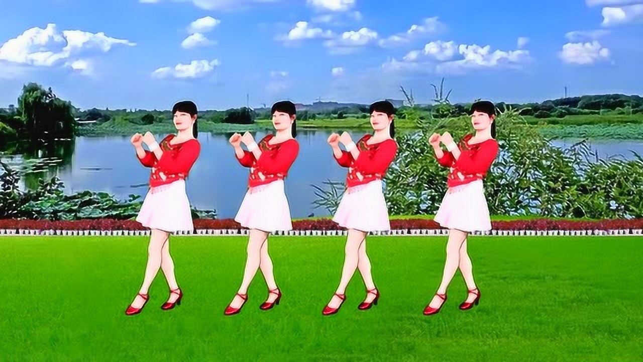 32步广场舞《送亲》温情的歌唱,动感的舞蹈,好听好看又好学