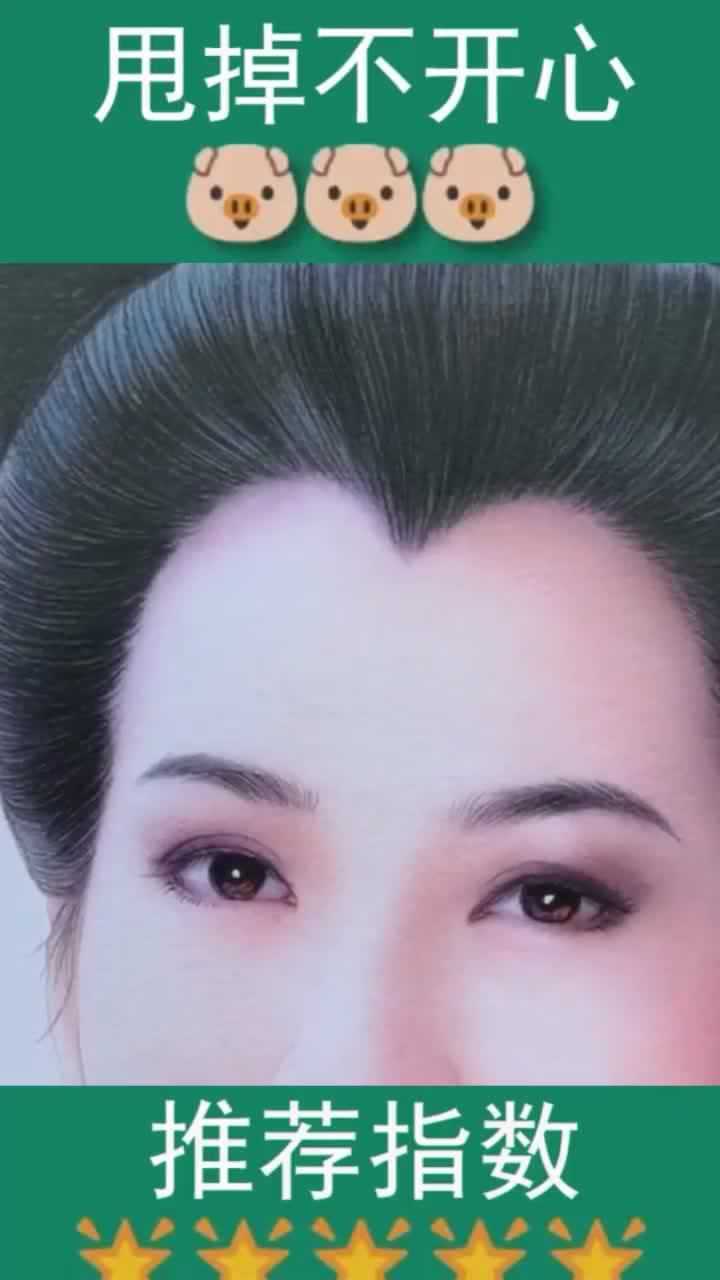 彩铅画白娘子栩栩如生