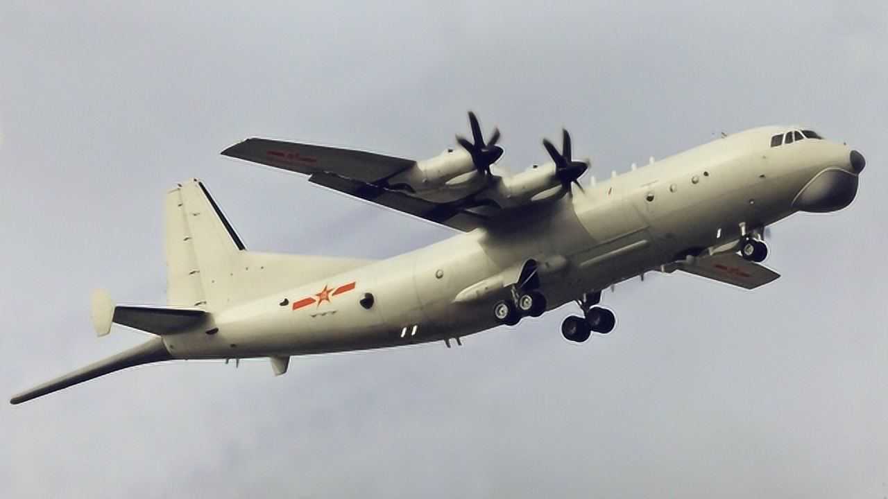 渤海军演画面曝光直击运8反潜机锁定目标攻击摧毁瞬间