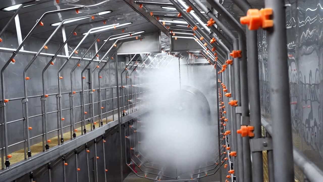 天启工程自动化喷粉工艺流程