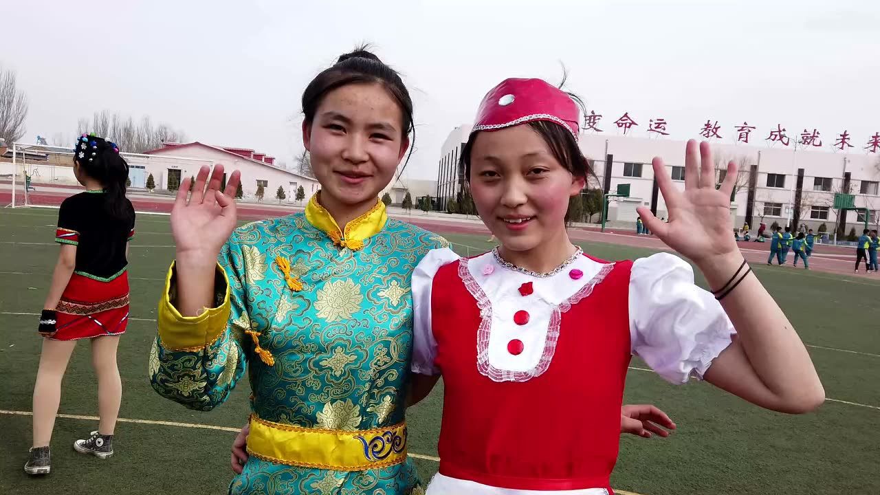 宁夏灵武市回民中学民族团结教育快闪我们都是追梦人