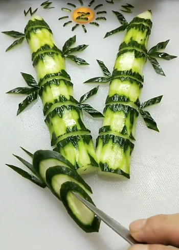 史上最强的青瓜切法,大厨都惊呆了!