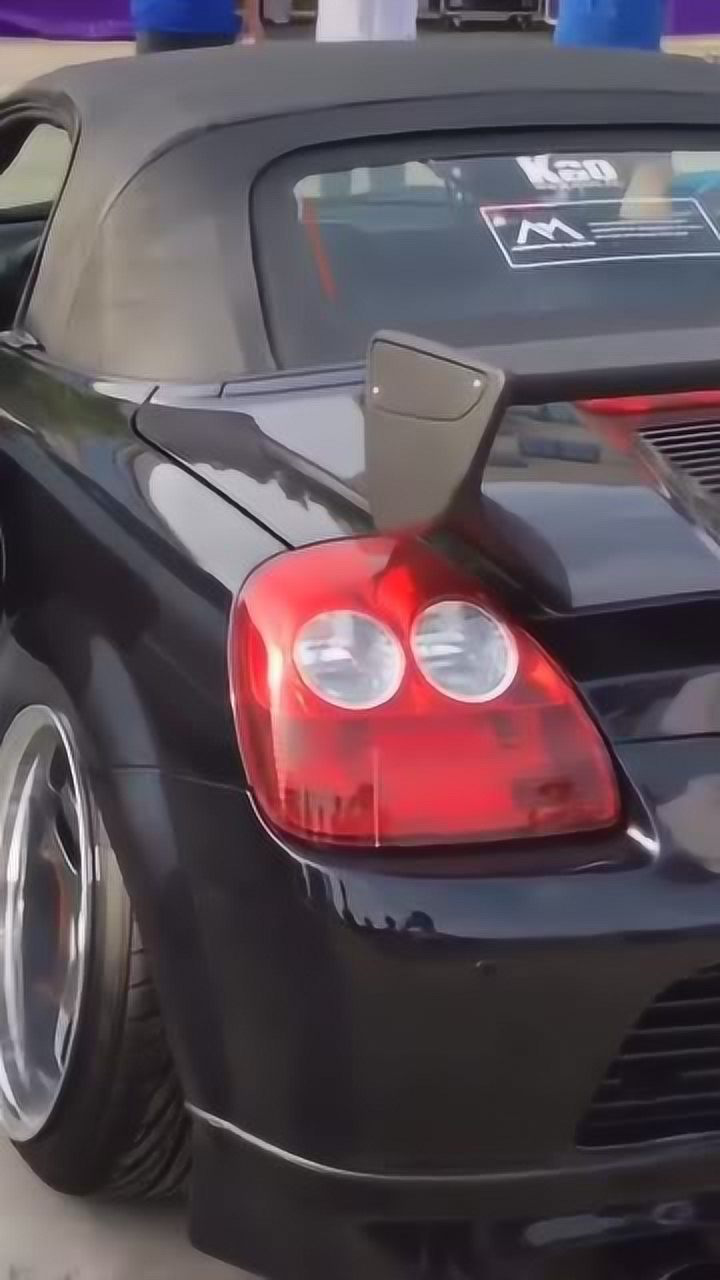 丰田mrs小轿车改装之后长这样你喜欢吗