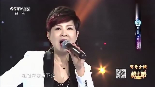 原唱杭天琪现场演唱《黄土高坡》,高亢的嗓音,不得不佩服这高音