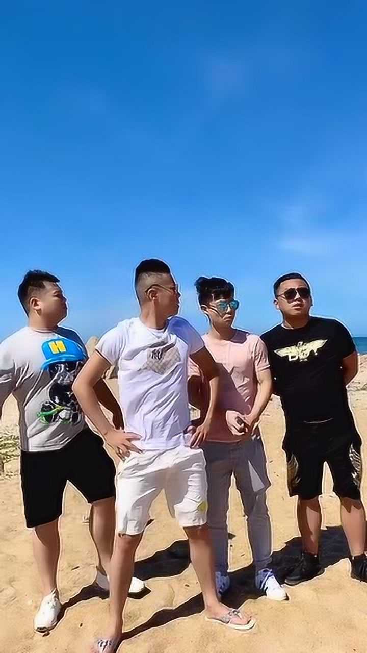 网红胜仔,荒岛求生第一天,吃住都在岛上,也不知道