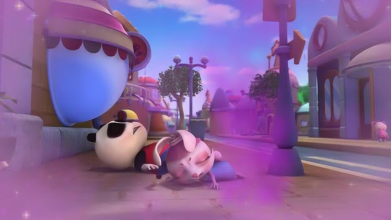 熊仔之正义守护拜德制作的这个泡泡雷会释放大量毒气