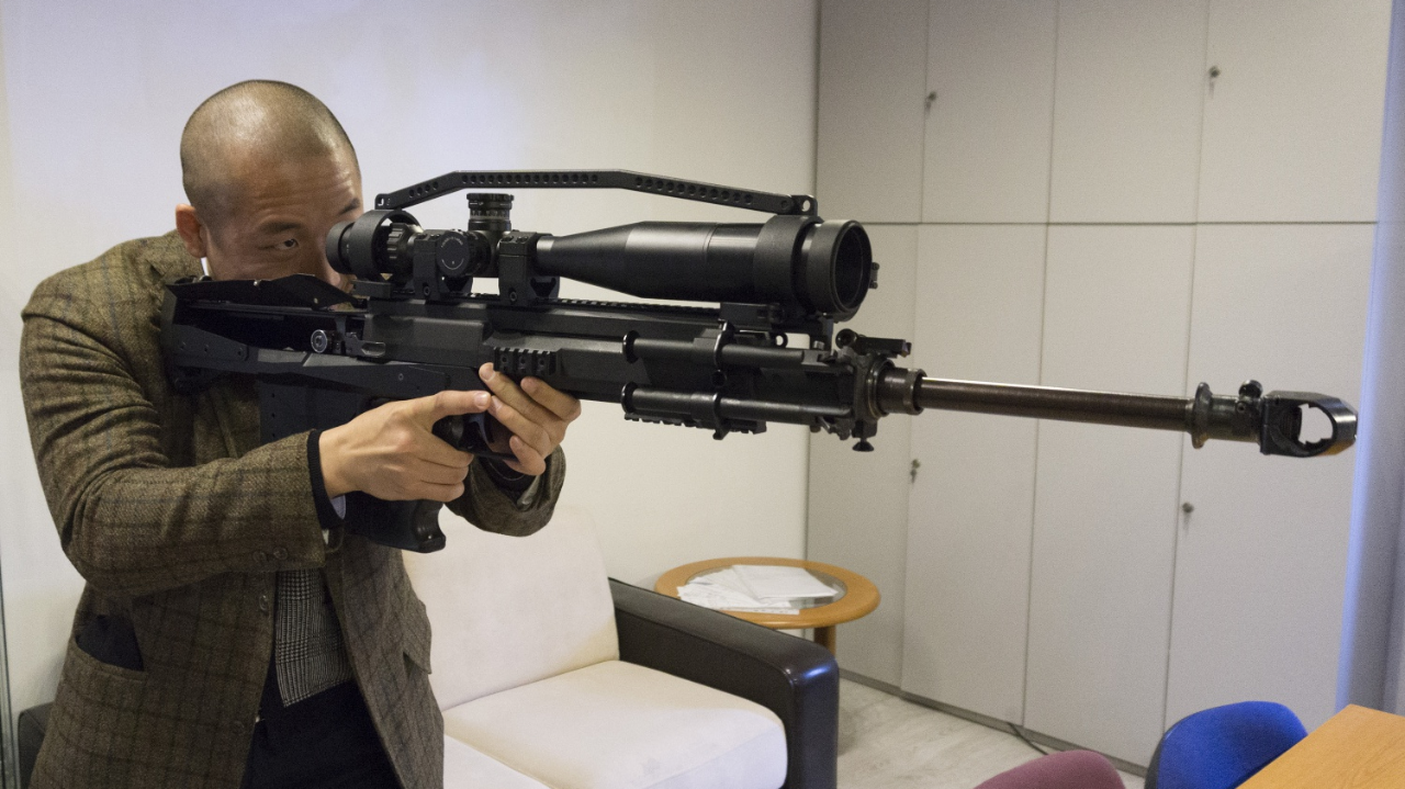 能让山猫反器材狙击步枪后