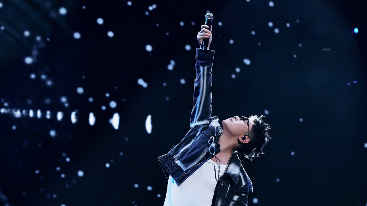 大鹏现身薛之谦生日场演唱会,朝天空举话筒致敬赵英俊,瞬间让人泪目