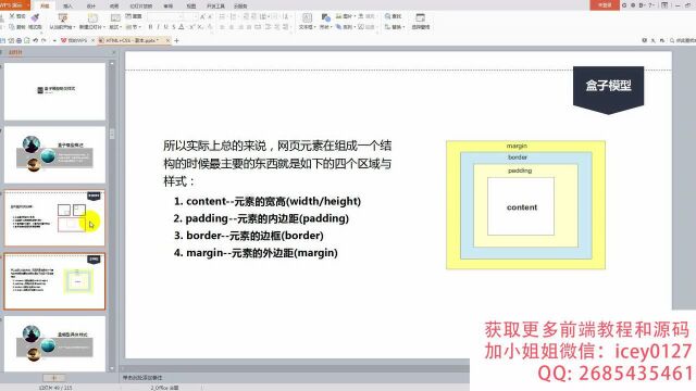 Web前端CSS教程第二节盒子模型,宽高内边距