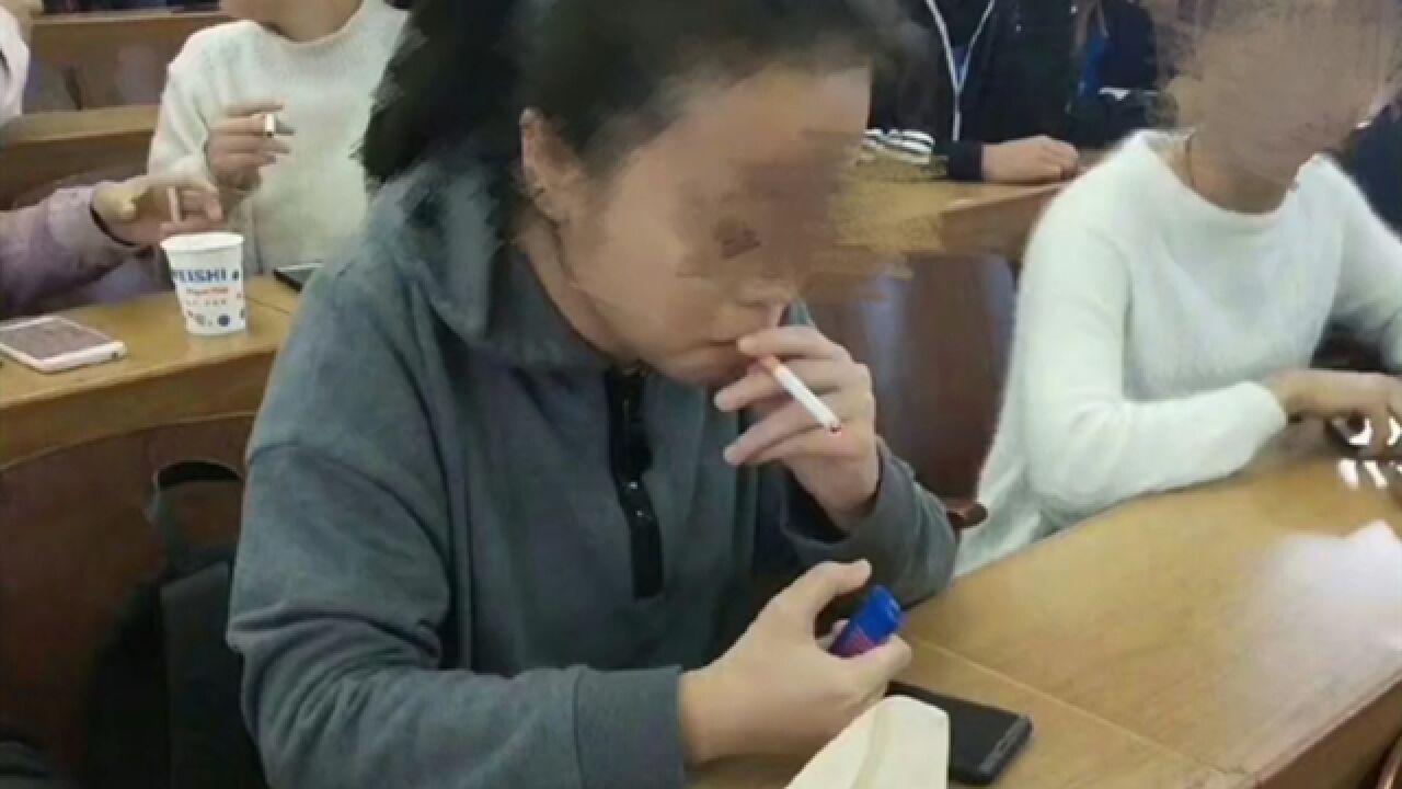 烟草学院学生教室内吸烟？河南农大辟谣：与我校无任何关系_高清1080P在线观看平台_腾讯视频