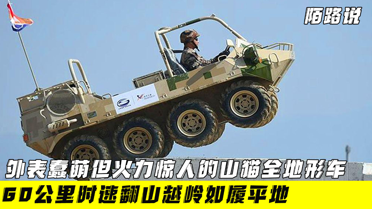 蠢萌外表下藏着惊人火力,翻山越岭如履平地,山猫全地形车有多牛
