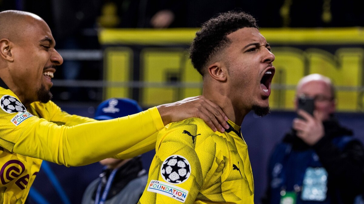 欧冠桑乔过人集锦:12次突破军训巴黎防线 灵动如兔