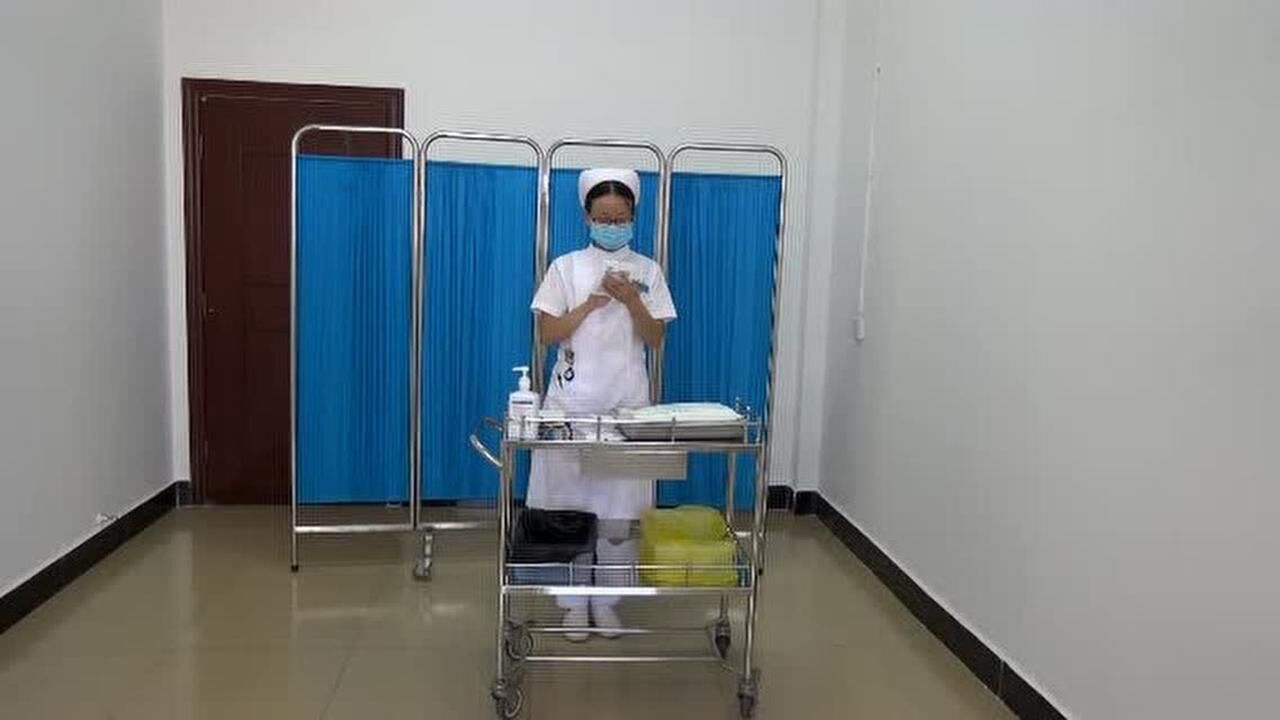 济源市人民医院女病人留置导尿技术操作视频_腾讯视频