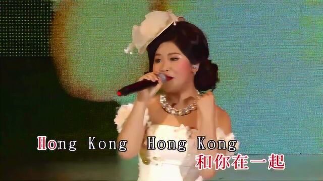 泰国小邓丽君朗嘎拉姆演唱会演唱《香港之夜》现场版