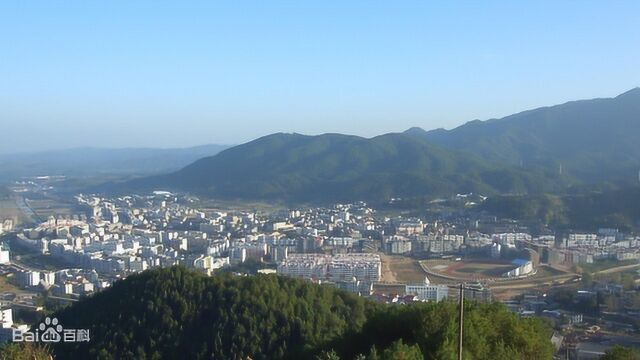 地图里看区域发展,福建省明溪县城市建设进程