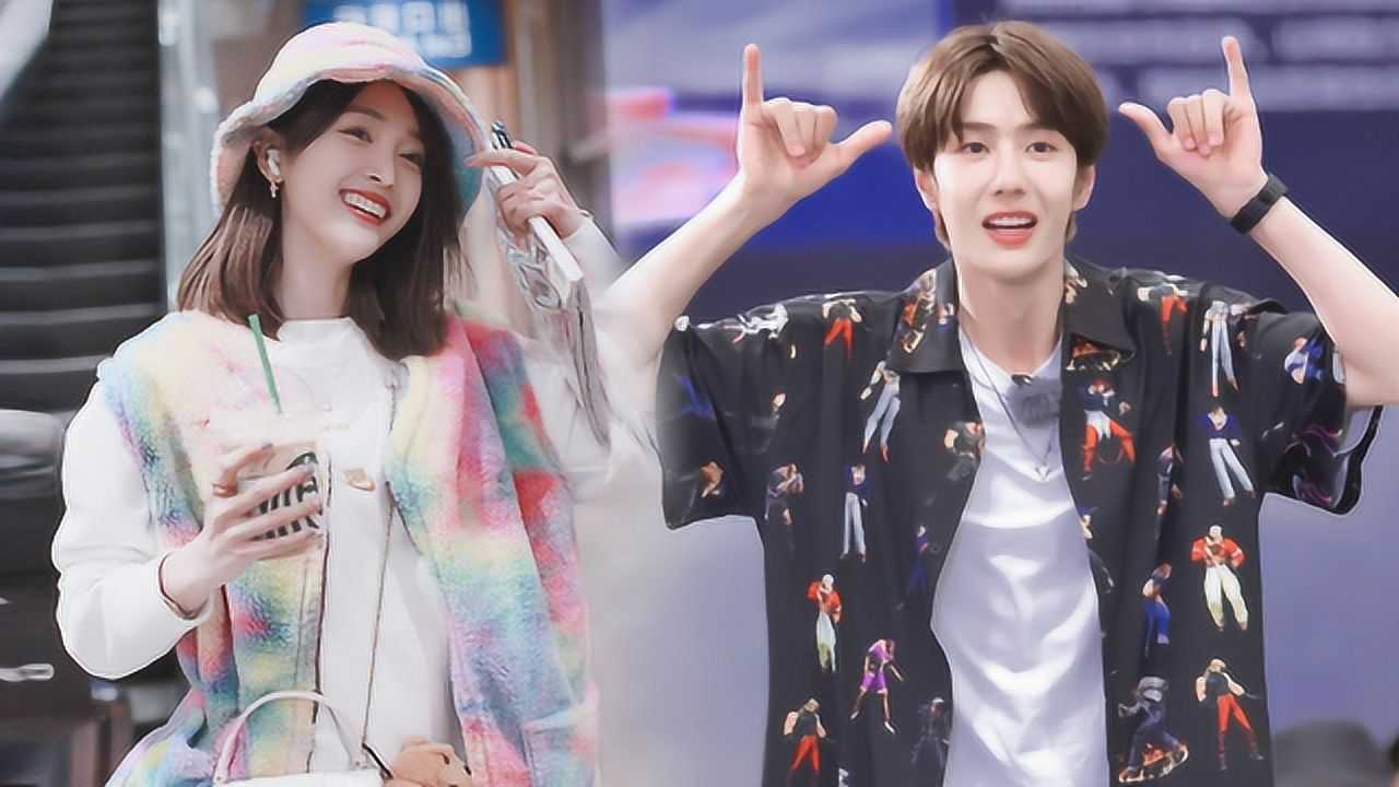 a咖时尚王一博撅屁股拍照成举铁实锤吴宣仪穿彩虹马甲变甜豆