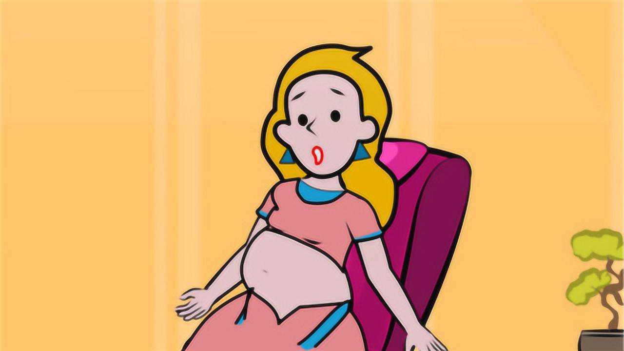 胖女孩把衣服都撑破了仍旧的不停吃东西还把朋友一起喂胖