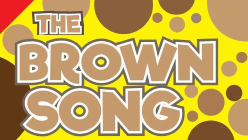 快乐启蒙英语跟我学唱颜色歌第07集棕色thebrownsong