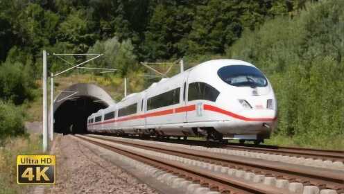 感觉300km德国ICE高速火车