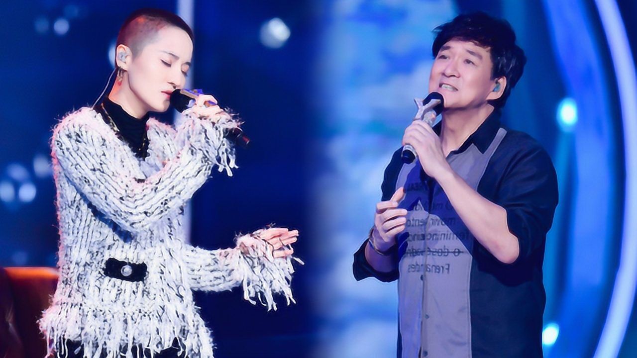 周华健蒋一侨舞台搭档回顾动人歌声一健倾心