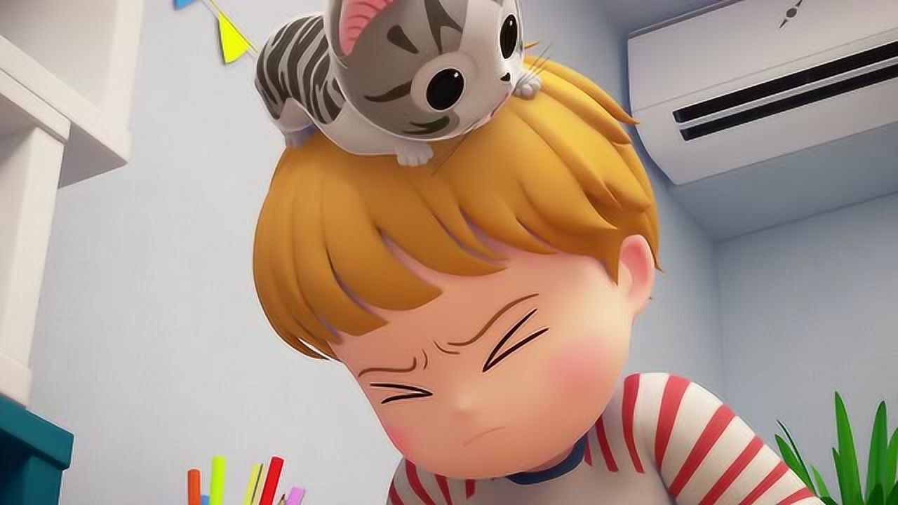 甜甜私房猫小奇好调皮呀