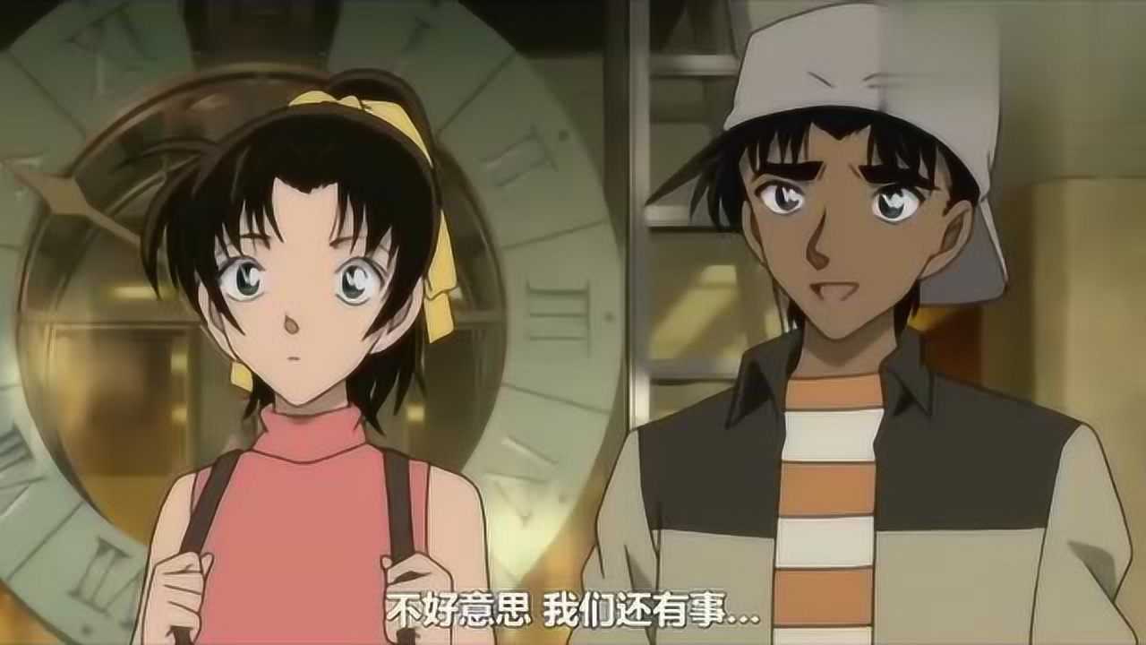 名侦探柯南:和叶突然对着平次说好想要孩子,平次面脸通红,柯南在偷笑