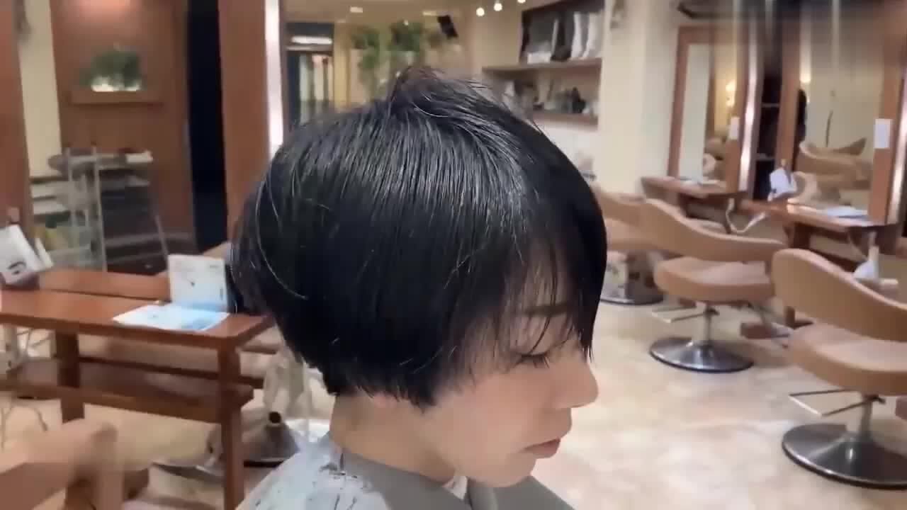 后脑勺平适合什么发型最修饰头型的短发型太美了