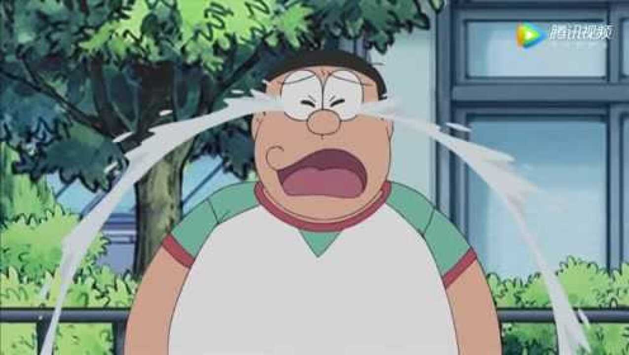 哆啦a梦大雄变成胖虎了大雄为什么要哭啊这样不好吗