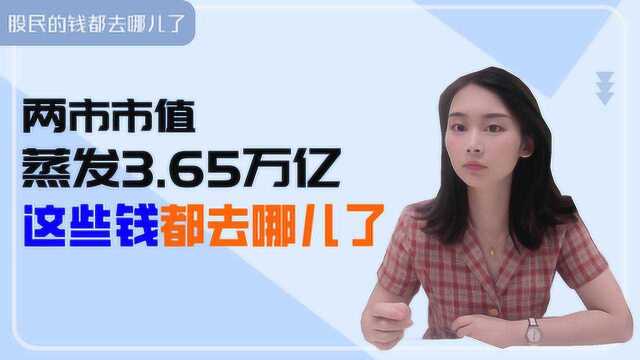 上周,两市市值蒸发了3.65万亿,这些钱到底去哪儿了?