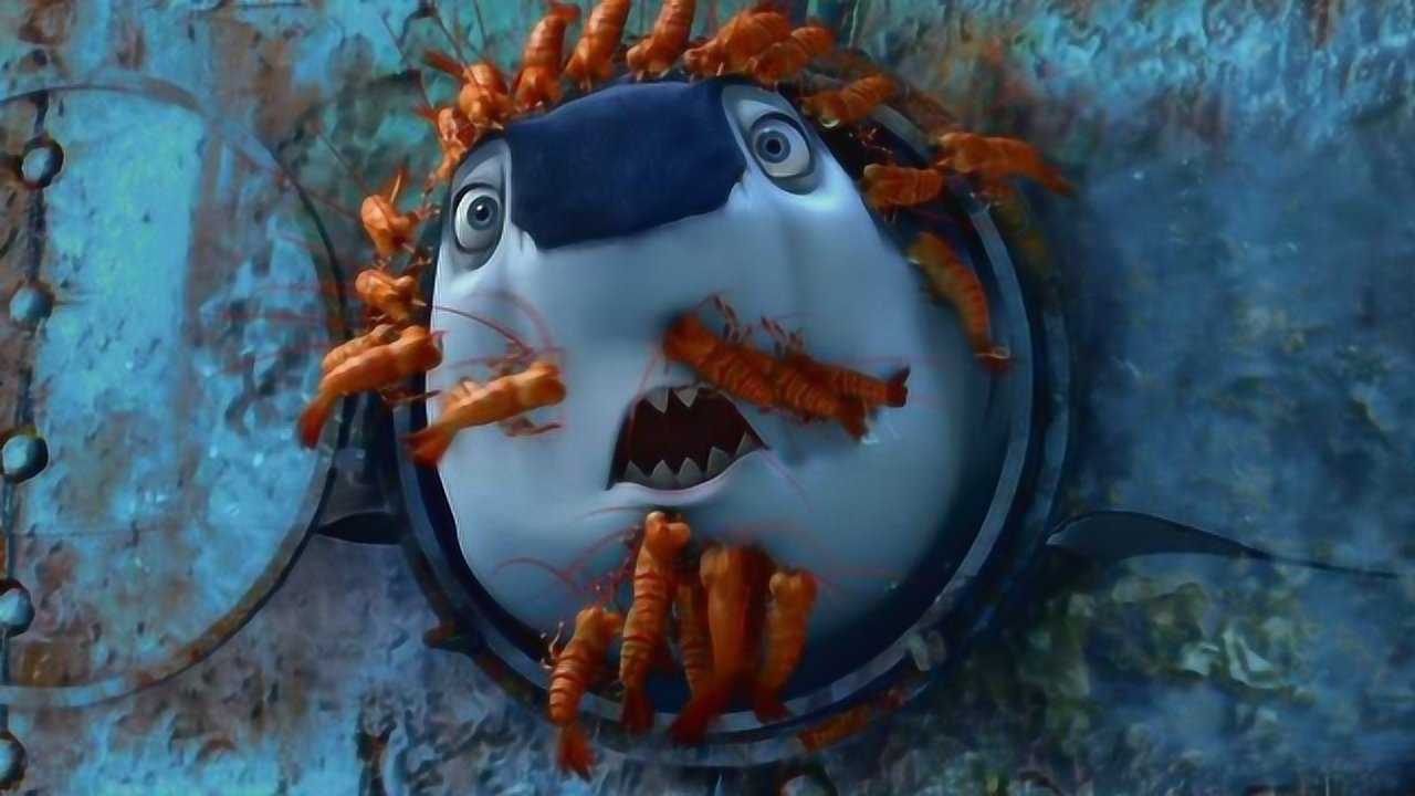 一部搞笑鲨鱼电影小鲨鱼从小不敢吃小鱼这可把鲨鱼父母急坏了